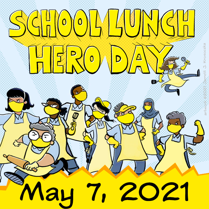 school lunch hero day